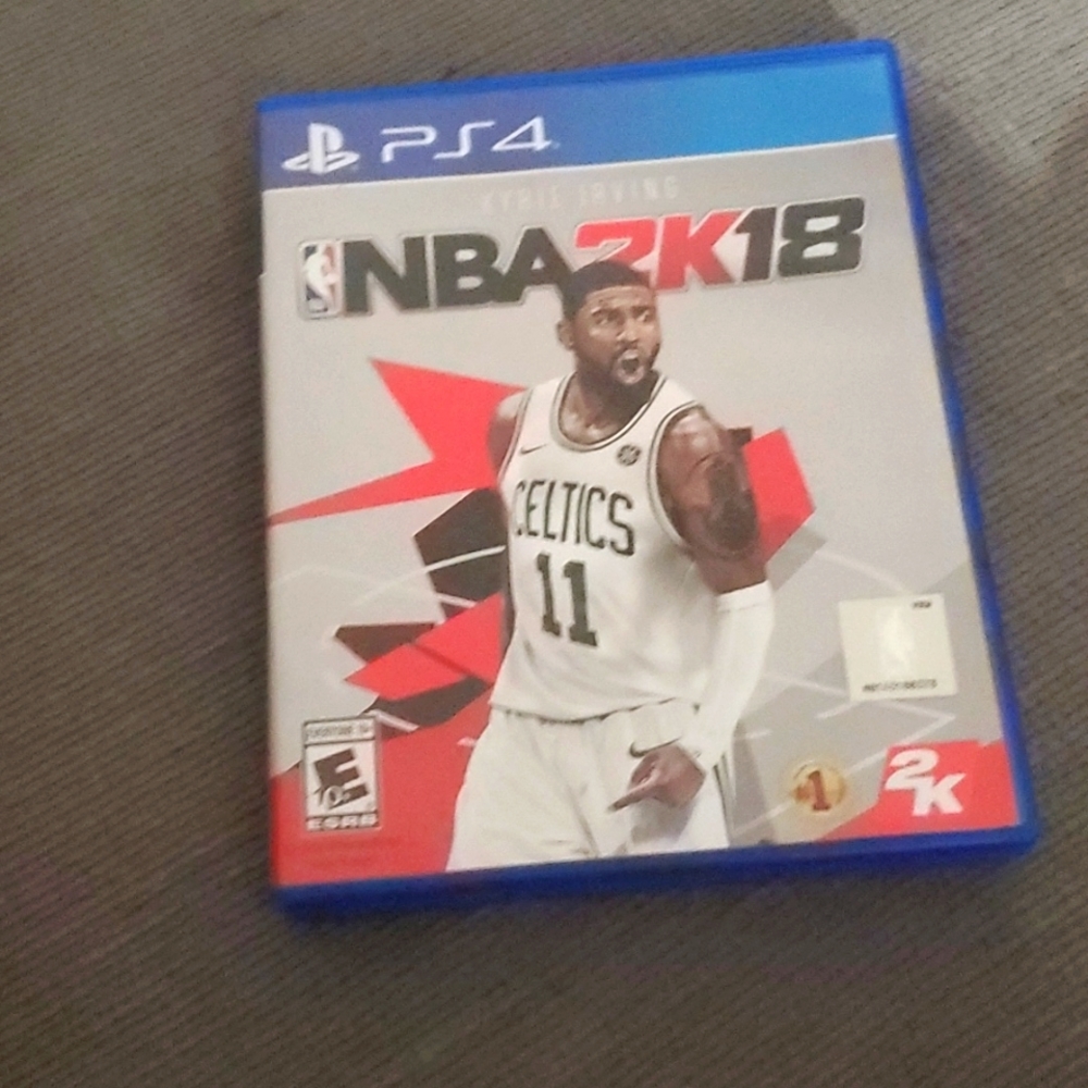 Nba2k18 for ps4 case and game